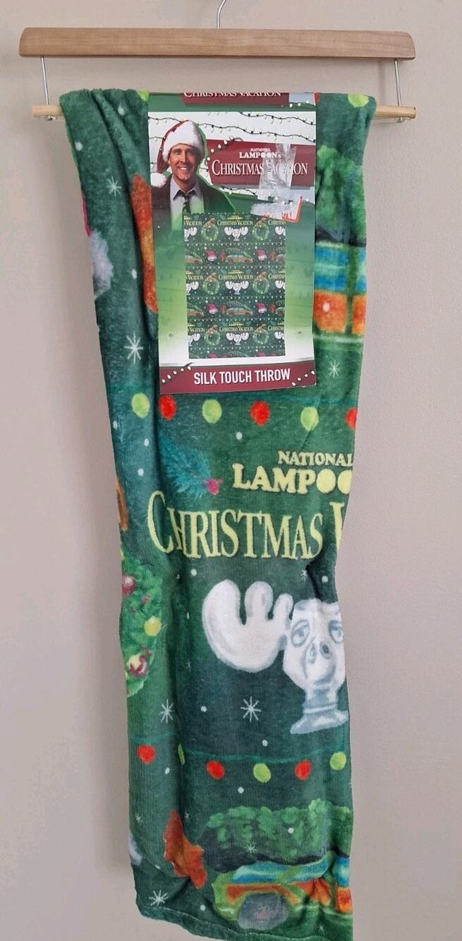 National Lampoons Christmas Vaction Silk Touch Plush Throw Blanket 50 X 70